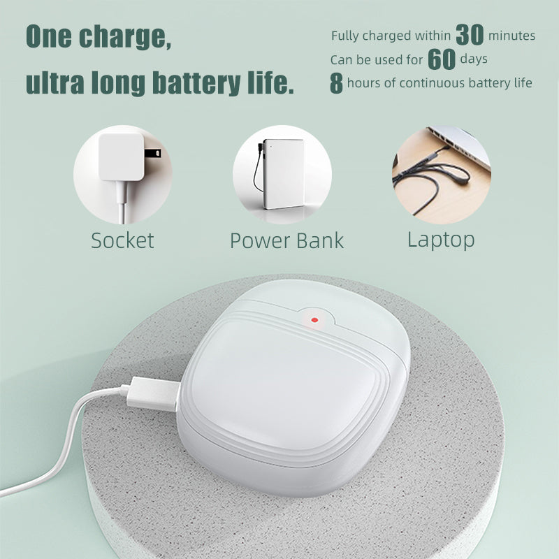 Oriday 全自動電動指甲刀|磨剪一體・USB充電式修甲器・嬰兒/成人手腳兩用・安全靜音設計
