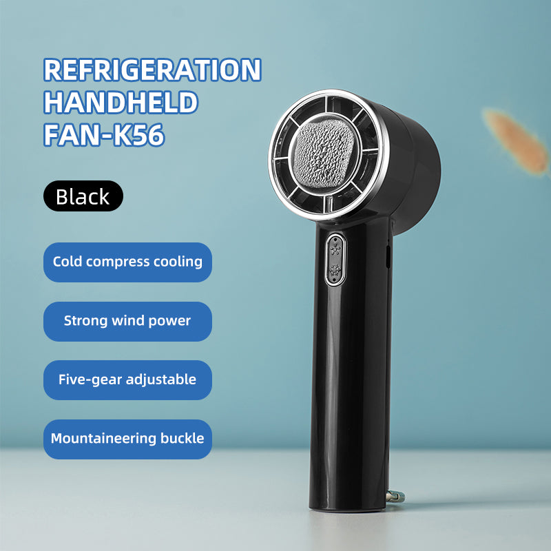 Oriday handheld mini cooling fan, semiconductor silent design, portable and rechargeable, new model, perfect for students, dorms, offices, and desktops – Oriental Liangpin