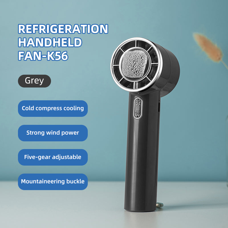 Oriday handheld mini cooling fan, semiconductor silent design, portable and rechargeable, new model, perfect for students, dorms, offices, and desktops – Oriental Liangpin
