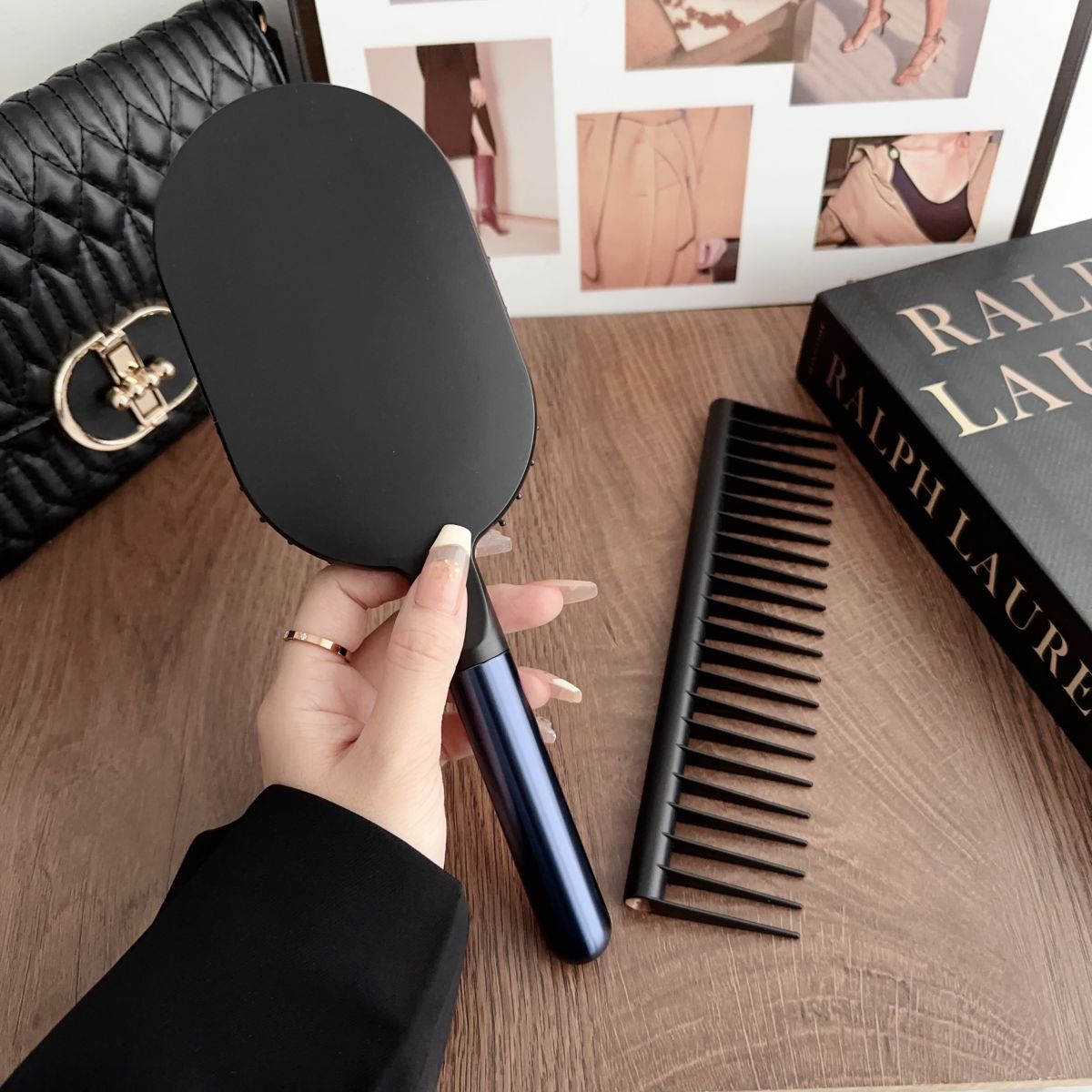 【Dyson-Inspired】Air Cushion Massage Brush Gift Set|Styling + Hair Care 2-in-1|In Stock|Birthday Gift / Daily Haircare Essential Kit