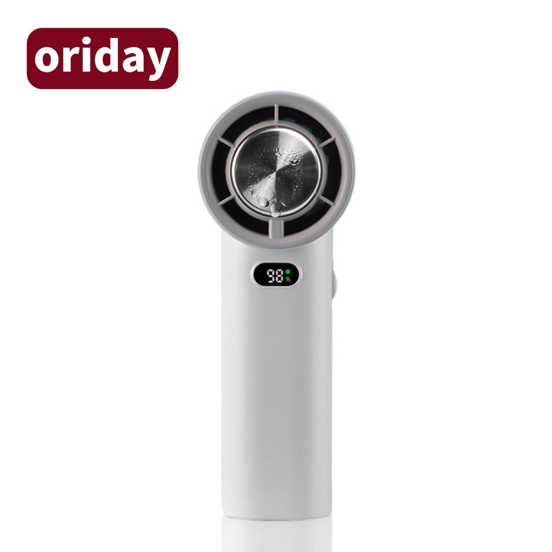 oriday High-speed Cooling Handheld Fan with Semiconductor Cooling, Quiet, Portable, Rechargeable, High-Quality, Wireless, for Home, Desk, Dormitory, Office, Travel