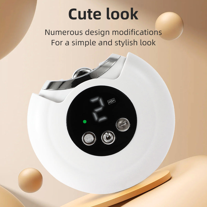 Oriday High-Efficiency Automatic Nail Trimmer - Integrated Cutting and Grinding Design, 360° Precision Grinding, 3-Speed Settings | Silent Vibration-Reducing Motor, Can Trim Nails While Baby Sleeps | Long-lasting 90-Day Battery Life, Type-C Fast Charging