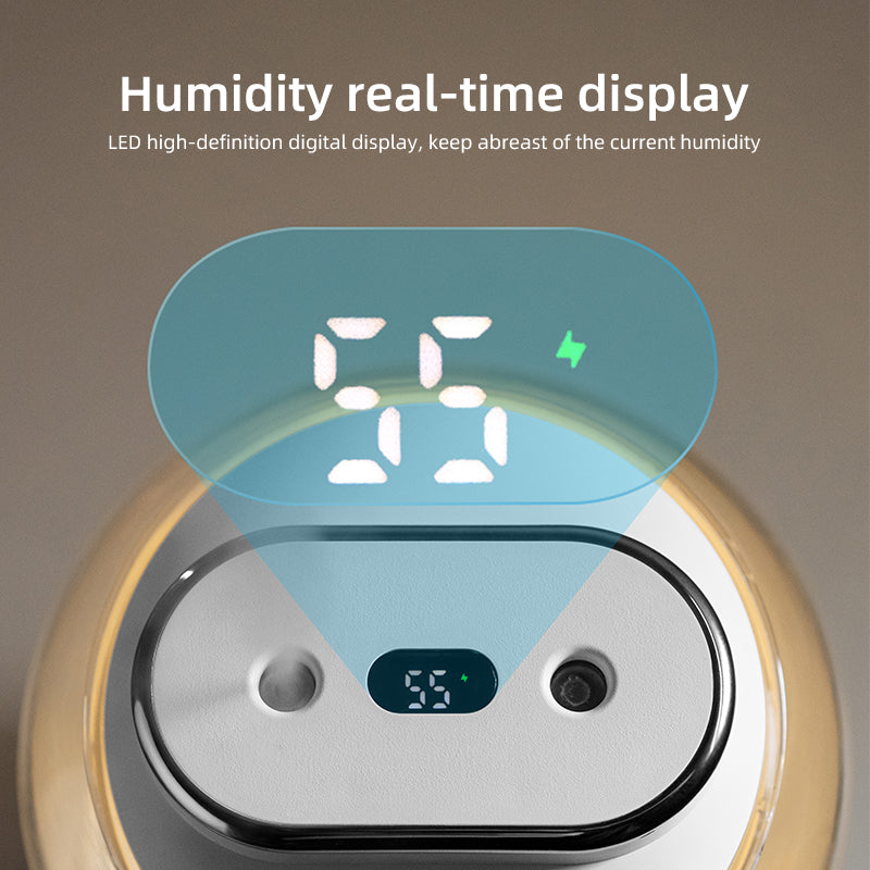 Oriday Dual Spray Humidifier 2L Large Capacity | Silent Nano Mist USB Charging | For Home, Office, Pregnant Women, and Babies – Great as a Gift