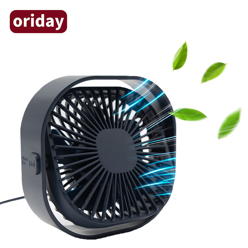 USB small desktop fan cute big wind cooling sound handheld plug-in use portable home dormitory office desktop