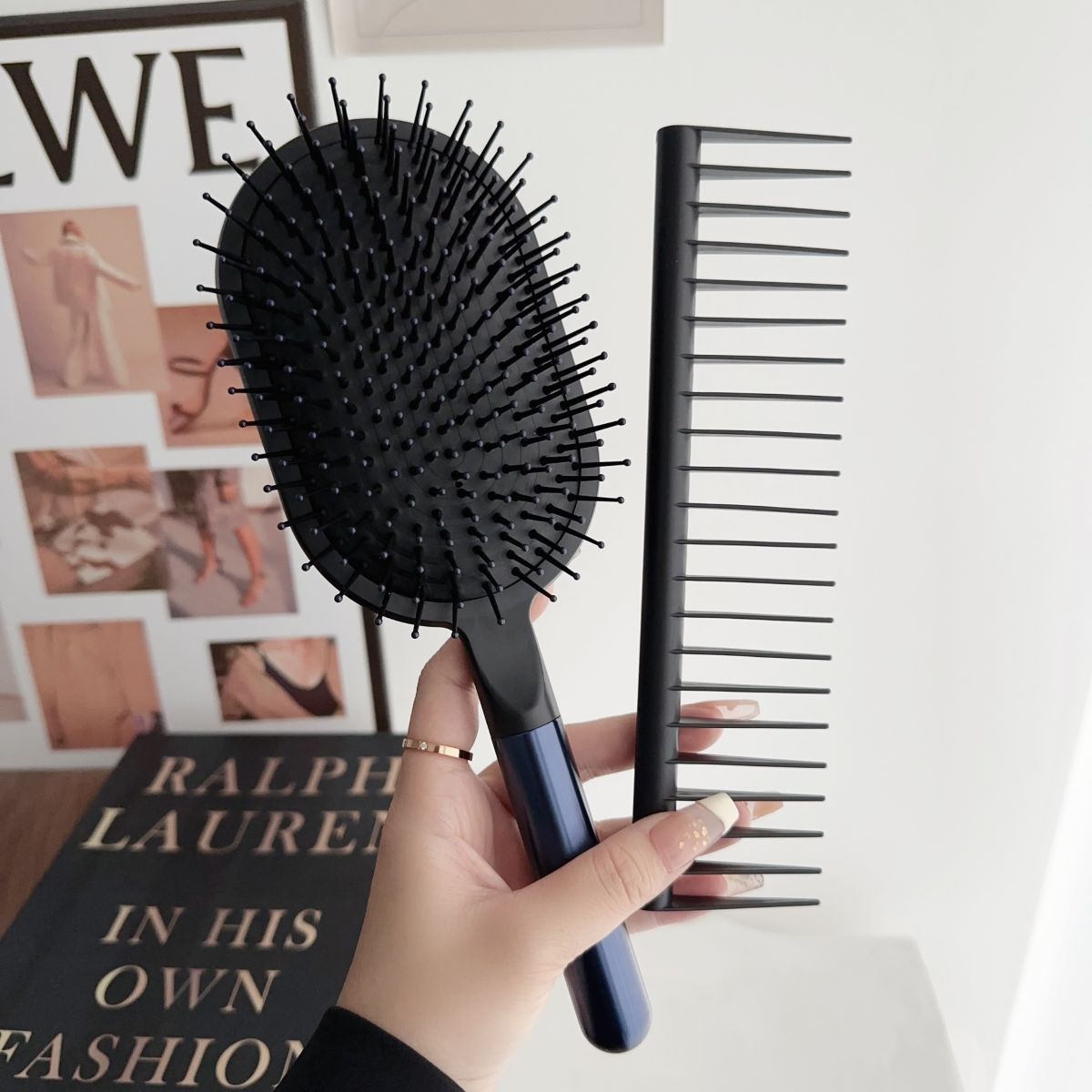 【Dyson-Inspired】Air Cushion Massage Brush Gift Set|Styling + Hair Care 2-in-1|In Stock|Birthday Gift / Daily Haircare Essential Kit