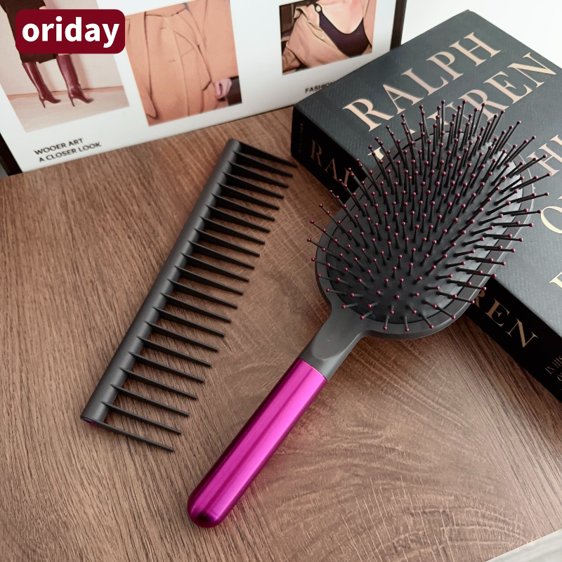 【Dyson-Inspired】Air Cushion Massage Brush Gift Set|Styling + Hair Care 2-in-1|In Stock|Birthday Gift / Daily Haircare Essential Kit
