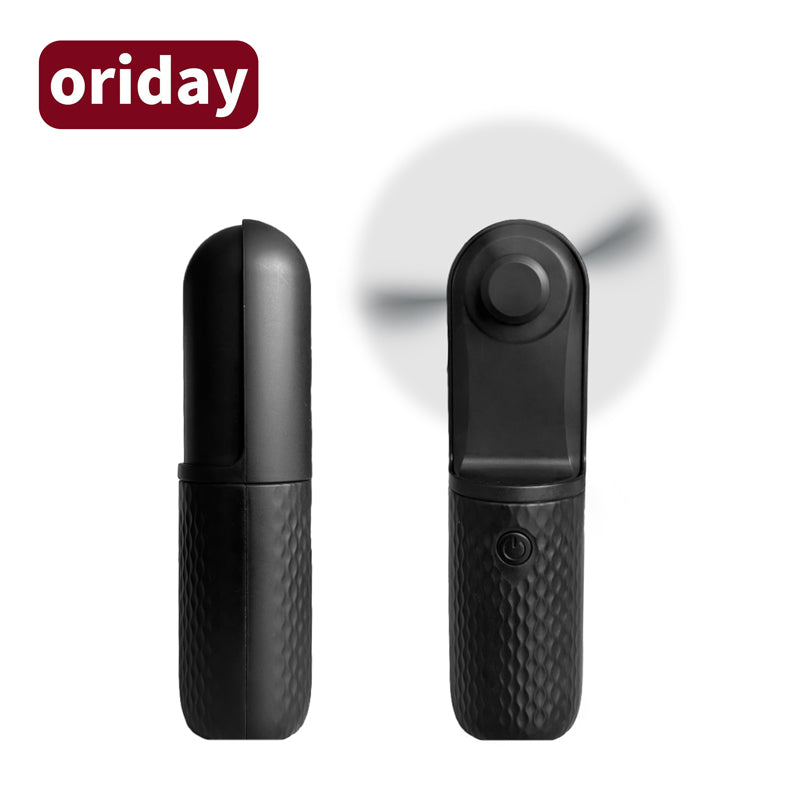 Oriday 摺疊迷你手持風扇|USB充電靜音設計・超長續航便攜口袋風扇・學生/辦公室/戶外適用