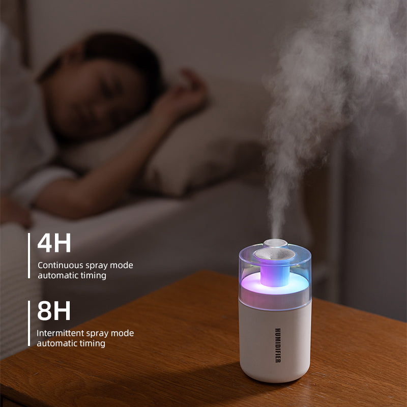 Oriday 7-Color Mood Light Humidifier | Large-Capacity Nano Mist | Silent Air Humidifier for Home and Office