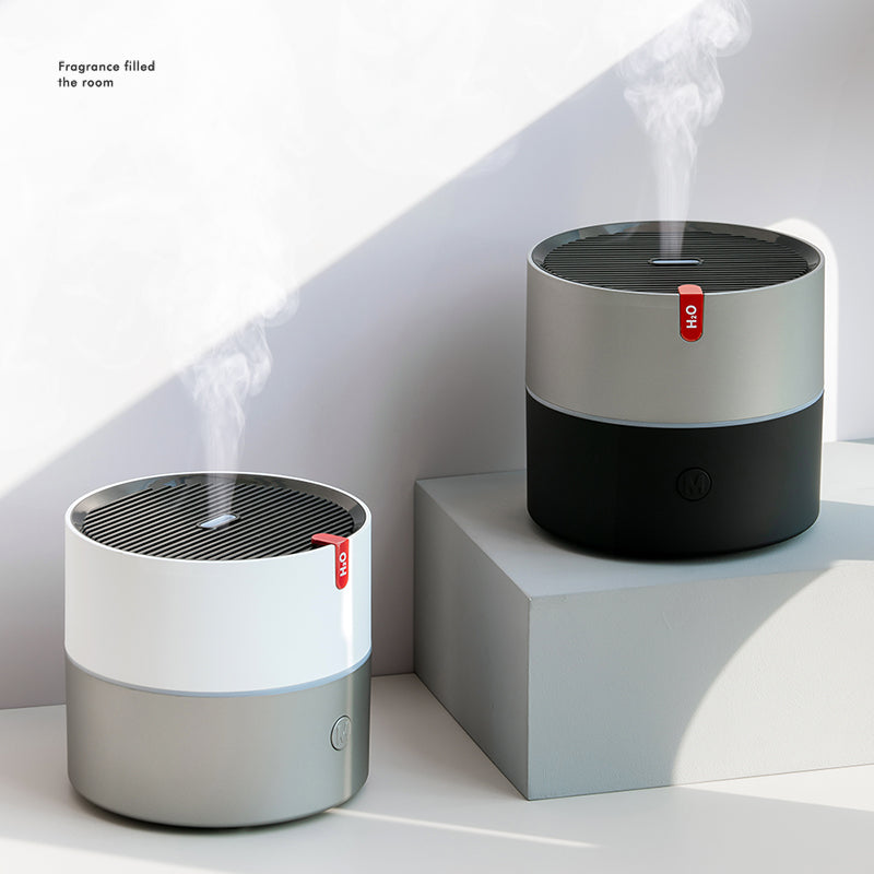 Oriday 超聲波香薰加濕器|精油霧化擴香機・七彩夜燈・缺水斷電保護・家用臥室香氛機
