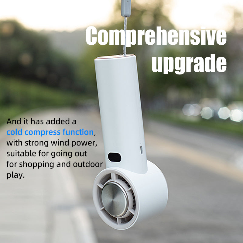 oriday High-speed Cooling Handheld Fan with Semiconductor Cooling, Quiet, Portable, Rechargeable, High-Quality, Wireless, for Home, Desk, Dormitory, Office, Travel