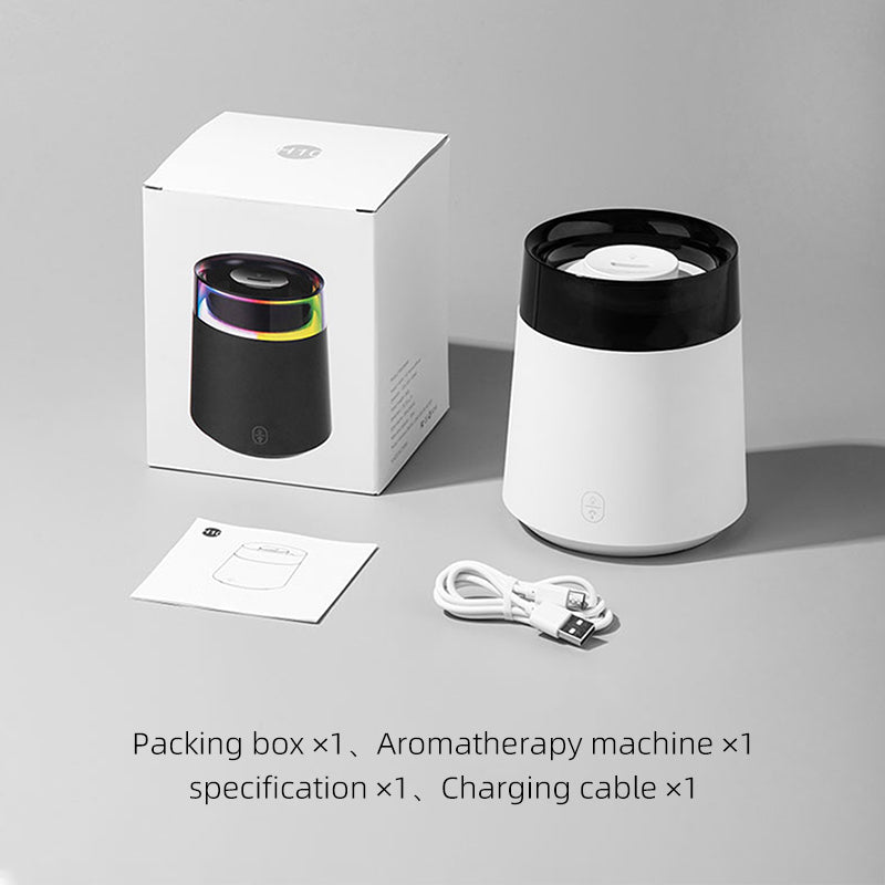 oriday Smart Aroma Diffuser Car Mini Automatic Spray Essential Oils Strong Mist Plug-in Quiet Bedroom Use Home Office Eastern Goods