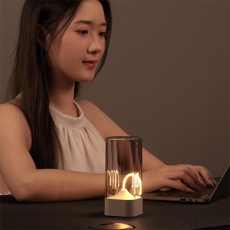 oriday magnetic rechargeable night light dormitory outdoor diy eye protection cute atmosphere warm color children's day bedside lamp oriental good product
