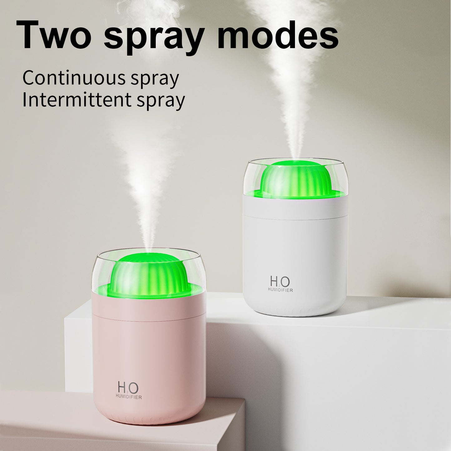 Oriday Cactus USB Humidifier | Silent High-Mist Aroma Diffuser | Ideal for Home and Office