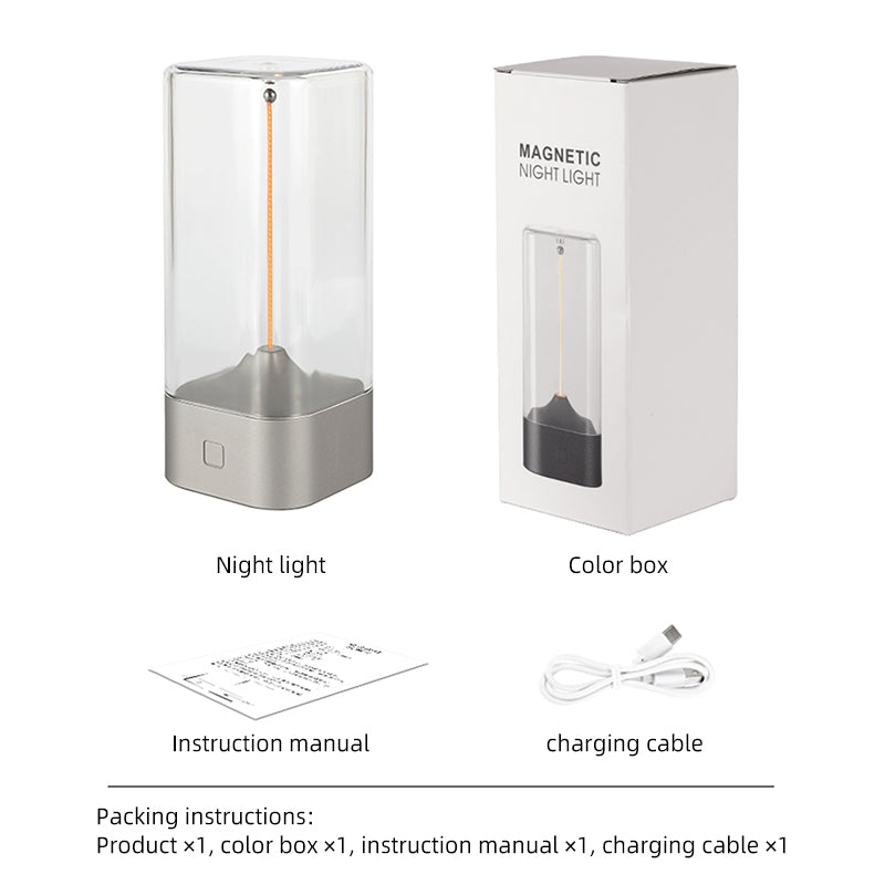 oriday magnetic rechargeable night light dormitory outdoor diy eye protection cute atmosphere warm color children's day bedside lamp oriental good product