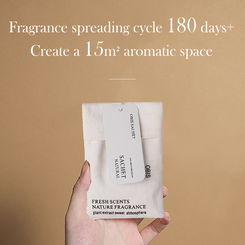 【In Stock】Multi-functional Long-lasting Fragrance Sachet|For Closet / Luggage / Car|Deodorizing & Moisture-Proof|Fresh and Natural Scent