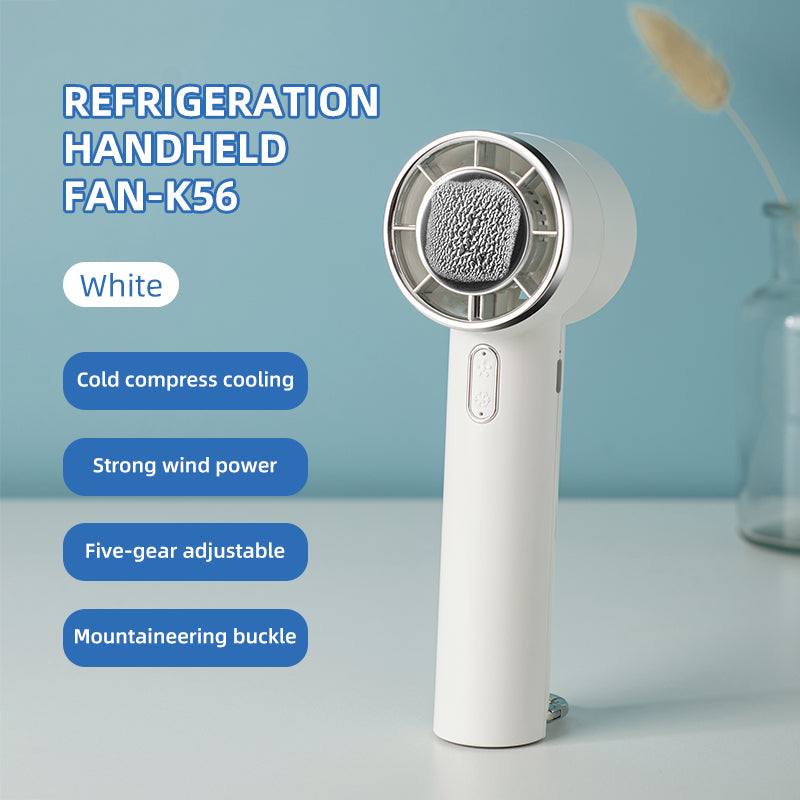Oriday handheld mini cooling fan, semiconductor silent design, portable and rechargeable, new model, perfect for students, dorms, offices, and desktops – Oriental Liangpin