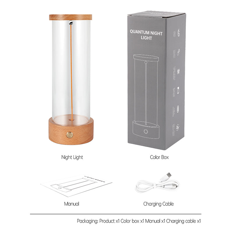 oriday magnetic levitating night light for home use, wireless, ideal for sleep, bedside, bedroom or gaming room, creative and minimalist ambient lighting by Oriday.