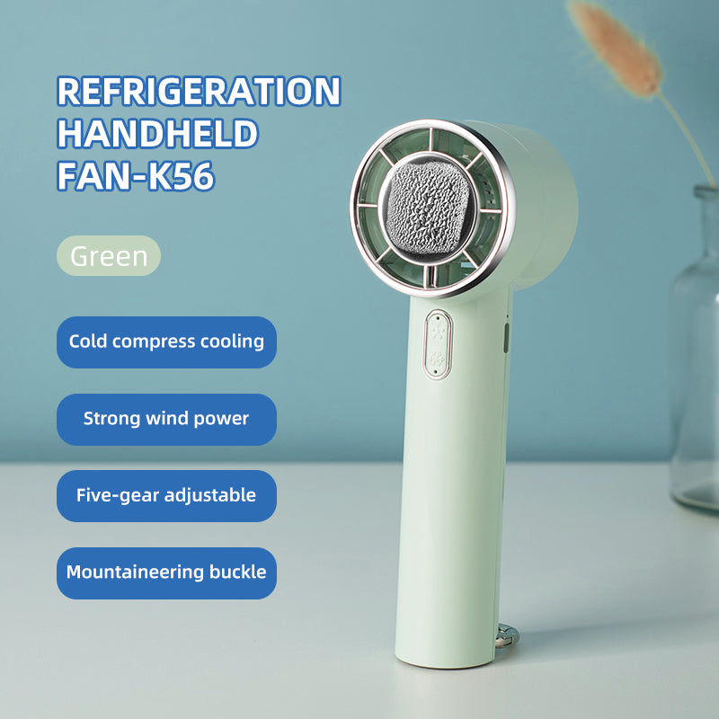 Oriday handheld mini cooling fan, semiconductor silent design, portable and rechargeable, new model, perfect for students, dorms, offices, and desktops – Oriental Liangpin