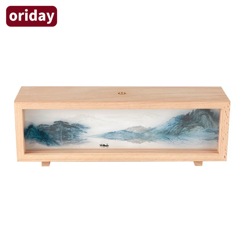 Oriday Wooden Light Picture Lamp|Atmosphere Night Light Decoration|Creative Gift Recommendation