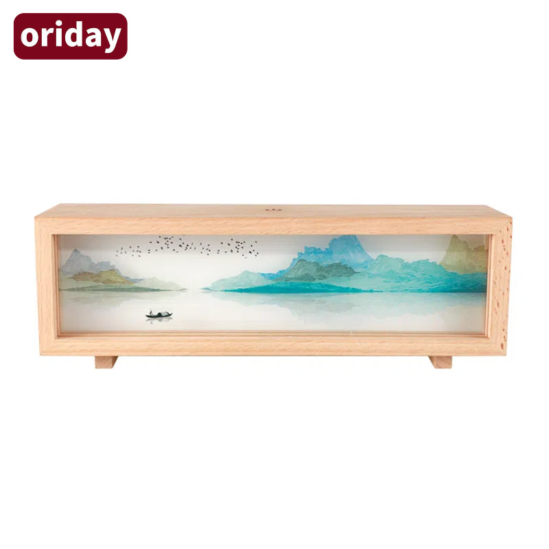 Oriday Wooden Light Picture Lamp|Atmosphere Night Light Decoration|Creative Gift Recommendation