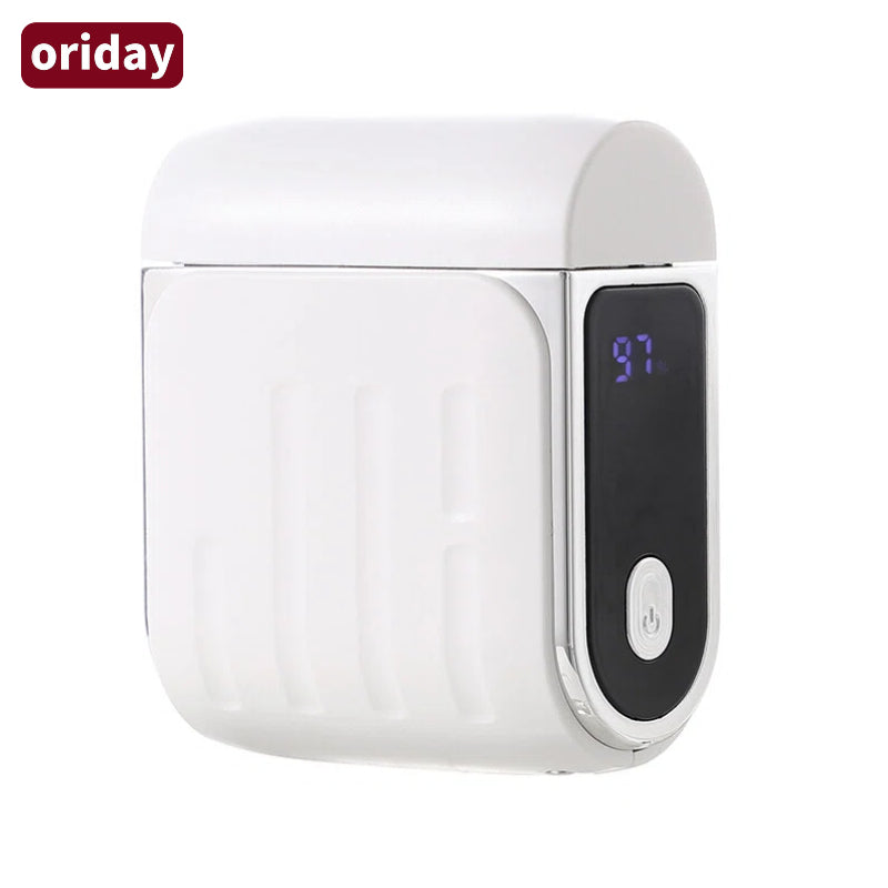 Oriday智能修甲器電動指甲刀- 剪磨一體,3檔可選,單手輕鬆操作 | 甲屑收納倉設計,乾淨衛生,低噪音設計 | Type-C充電,90分鐘持久續航