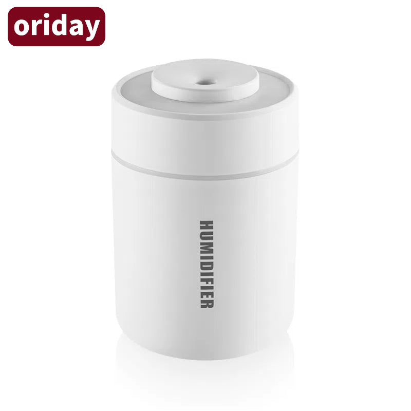 Oriday USB Humidifier | Large Mist Output with Colorful Ambient Light | Silent for Home Use, Perfect for Pregnant Women, Babies, and Bedrooms | Great Birthday Gift