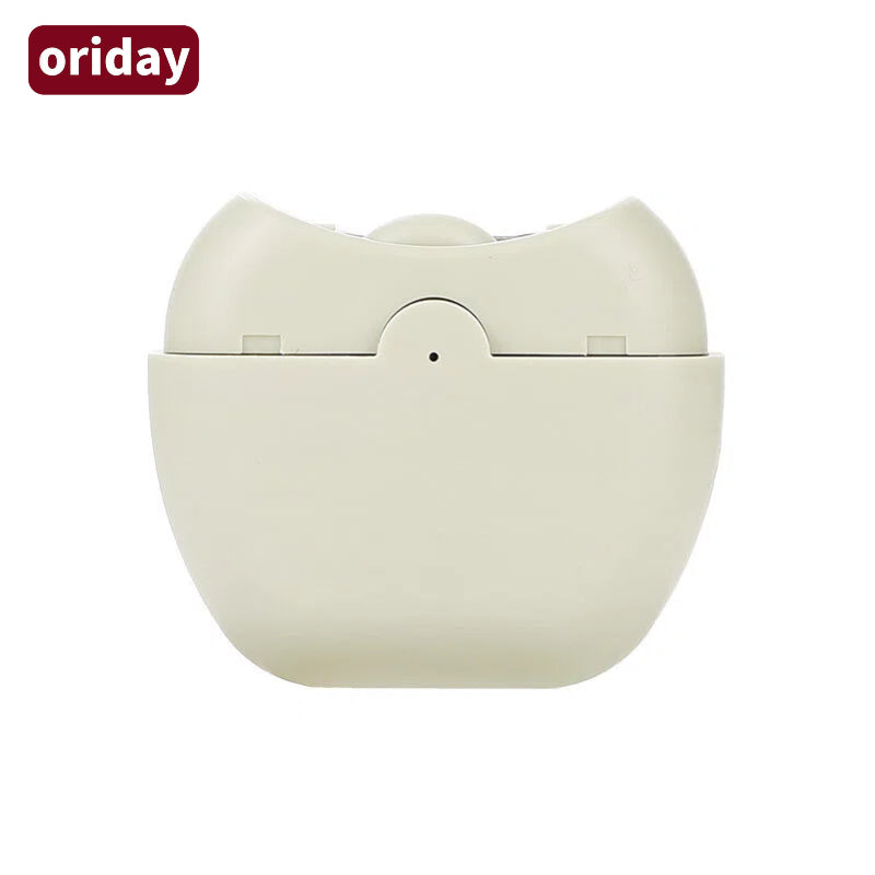 Oriday電動指甲刀磨甲器 - 剪磨一體設計,合金刀頭 & 三重安全防護 | 靜音減震設計,寶寶安睡中也能剪指甲 | 背部收納&燈光輔助