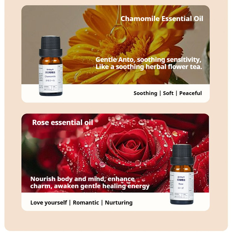 Oriday New Home Fragrance Essential Oil, Natural Plant-Based Essential Oil, Long-Lasting Aroma for Bedroom, Bathroom and Living Room, Air Purifying, 10ml