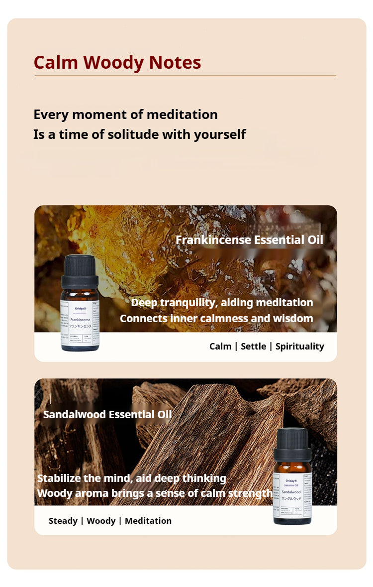 Oriday New Home Fragrance Essential Oil, Natural Plant-Based Essential Oil, Long-Lasting Aroma for Bedroom, Bathroom and Living Room, Air Purifying, 10ml