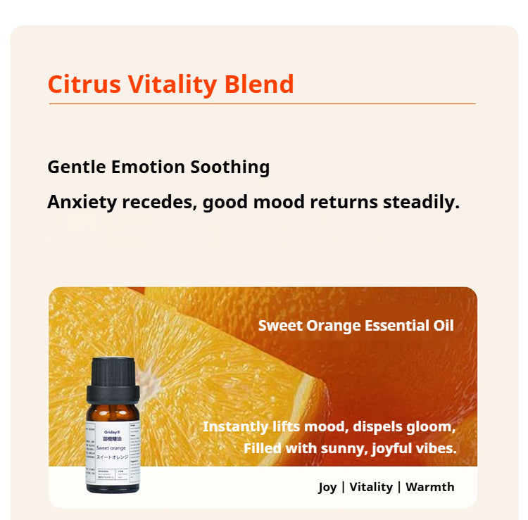 Oriday New Home Fragrance Essential Oil, Natural Plant-Based Essential Oil, Long-Lasting Aroma for Bedroom, Bathroom and Living Room, Air Purifying, 10ml