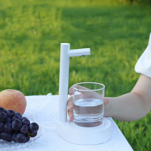 Oriday 桌面電動抽水器｜摺疊式 USB充電款・桶裝水專用・全自動靜音便攜・家用戶外創意禮品推薦