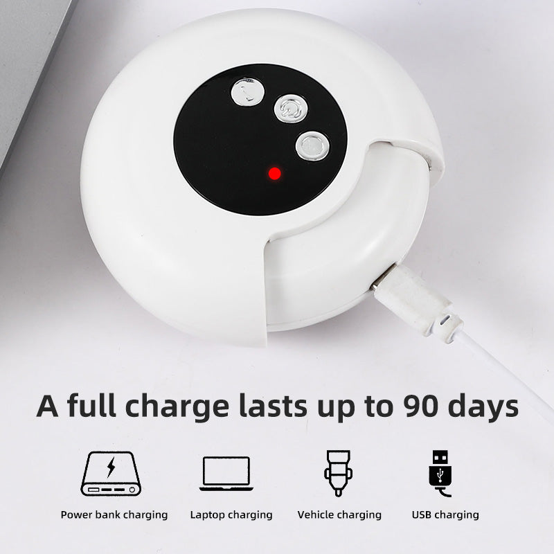 Oriday High-Efficiency Automatic Nail Trimmer - Integrated Cutting and Grinding Design, 360° Precision Grinding, 3-Speed Settings | Silent Vibration-Reducing Motor, Can Trim Nails While Baby Sleeps | Long-lasting 90-Day Battery Life, Type-C Fast Charging
