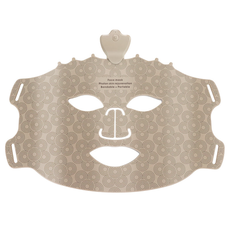 oriday皇冠七彩面膜儀｜7色LED光療嫩膚｜藍光控油·紅光抗老·黃光亮肌｜食品級矽膠貼面·家用護膚神器