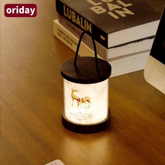 Oriday Vintage Portable Camping Lantern｜Outdoor Tent Night Light｜Creative Birthday Gift Recommendation