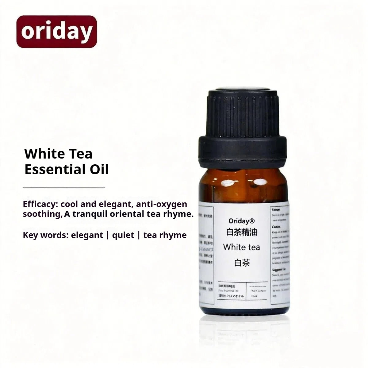Oriday New Home Fragrance Essential Oil, Natural Plant-Based Essential Oil, Long-Lasting Aroma for Bedroom, Bathroom and Living Room, Air Purifying, 10ml