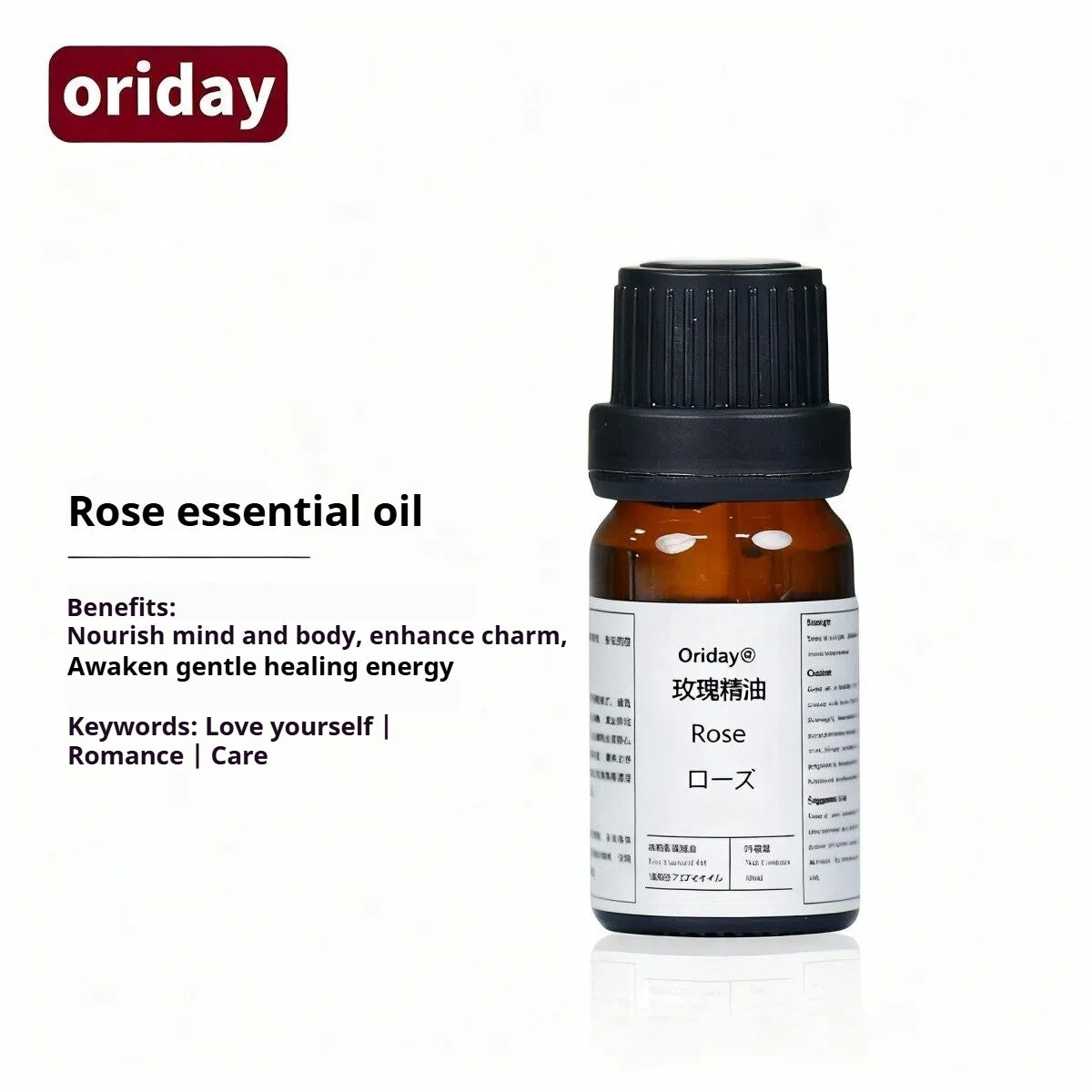 Oriday New Home Fragrance Essential Oil, Natural Plant-Based Essential Oil, Long-Lasting Aroma for Bedroom, Bathroom and Living Room, Air Purifying, 10ml